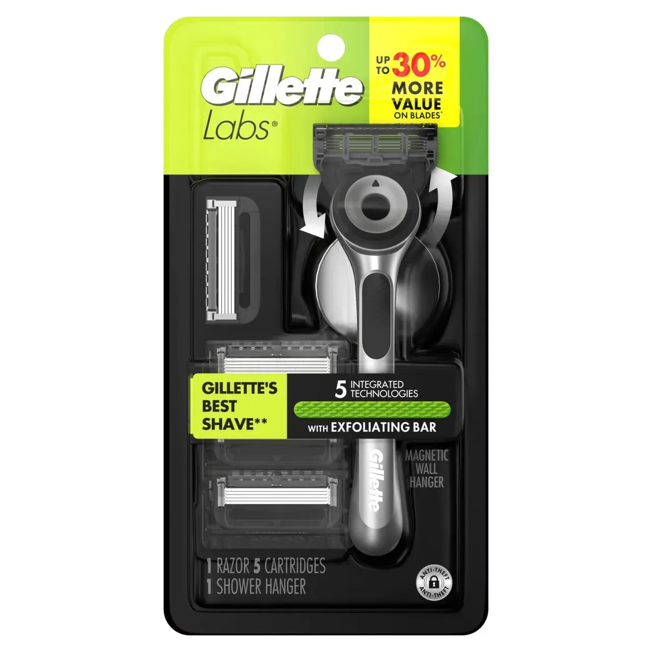 Màquina de afeitar Gillette Labs con Barra Exfoliante