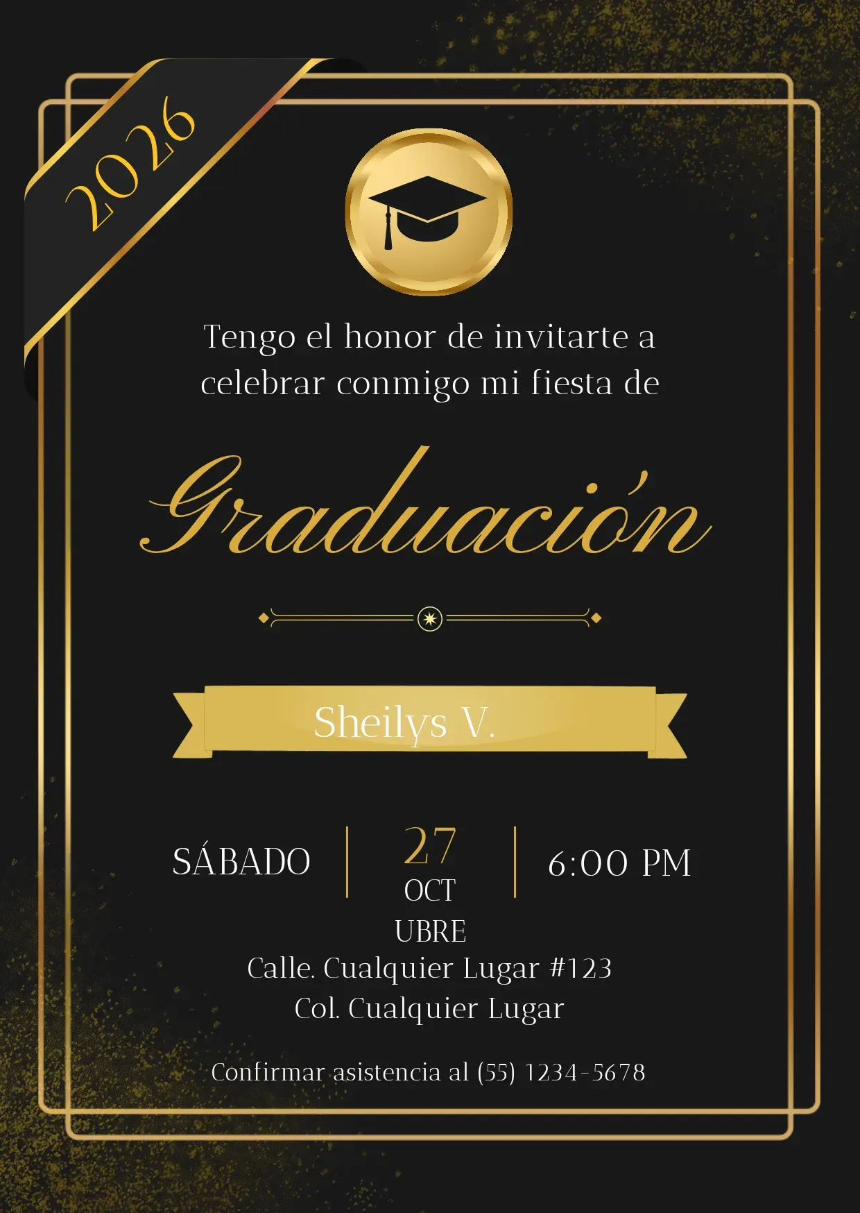 Invitacion digital personalizada