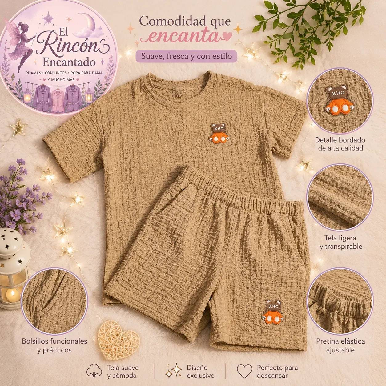 Conjunto para niño ligero