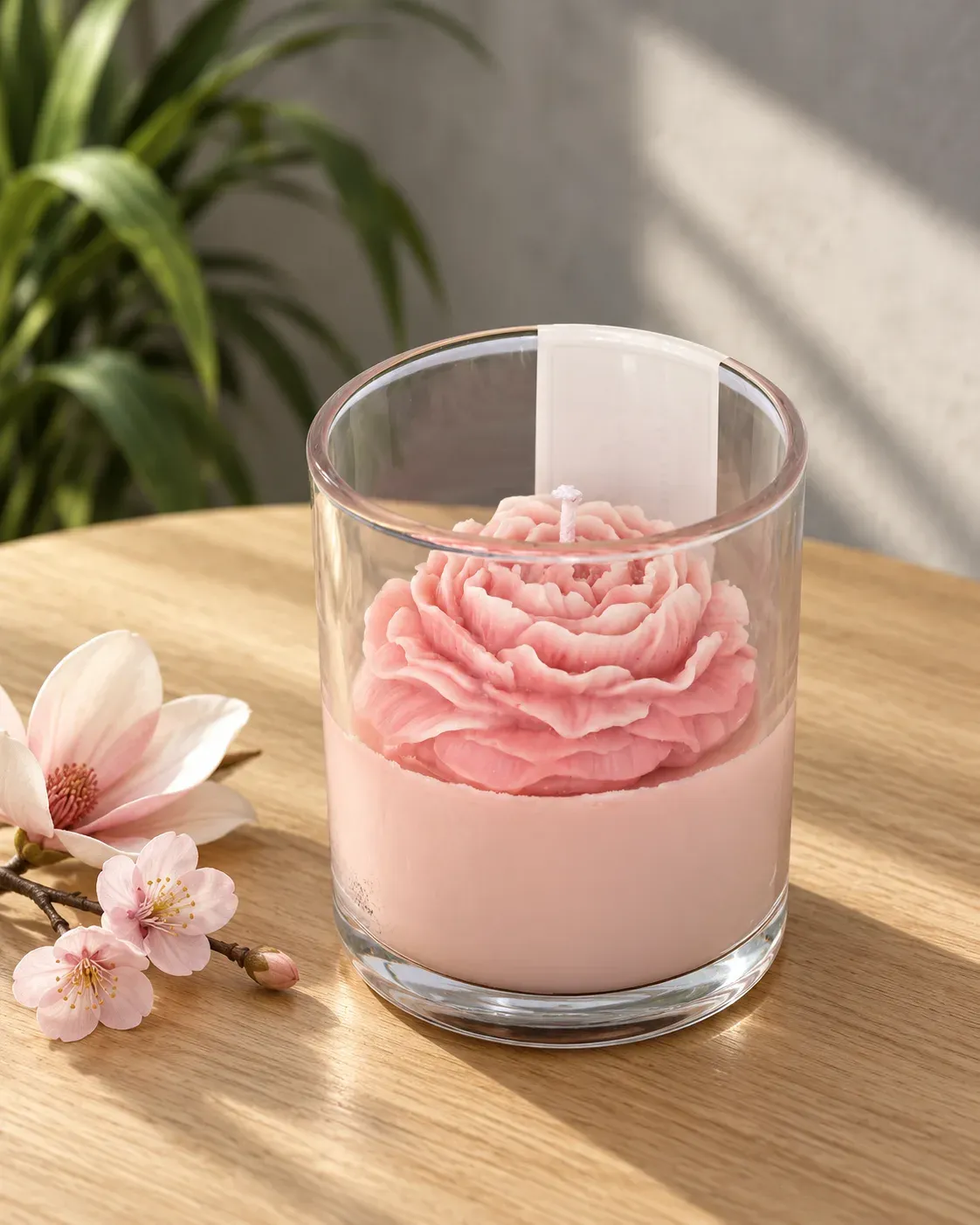 Vela Aromática Decorada - Sakura Bloom