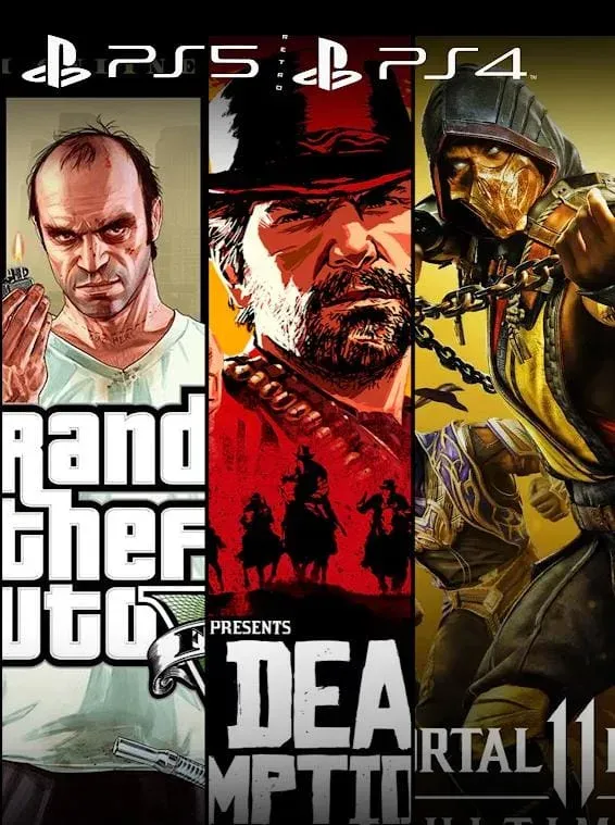 Combo Rockstar Digital (GTA + Red Dead 2 + Mortal K11) - Image 1