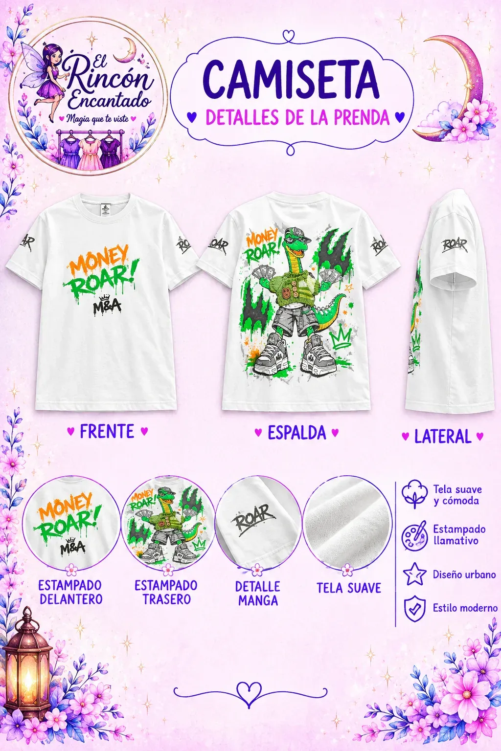 Camiseta de algodón 
