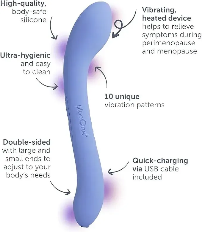 Vibrador sexual tipo doble menocalor - Image 2