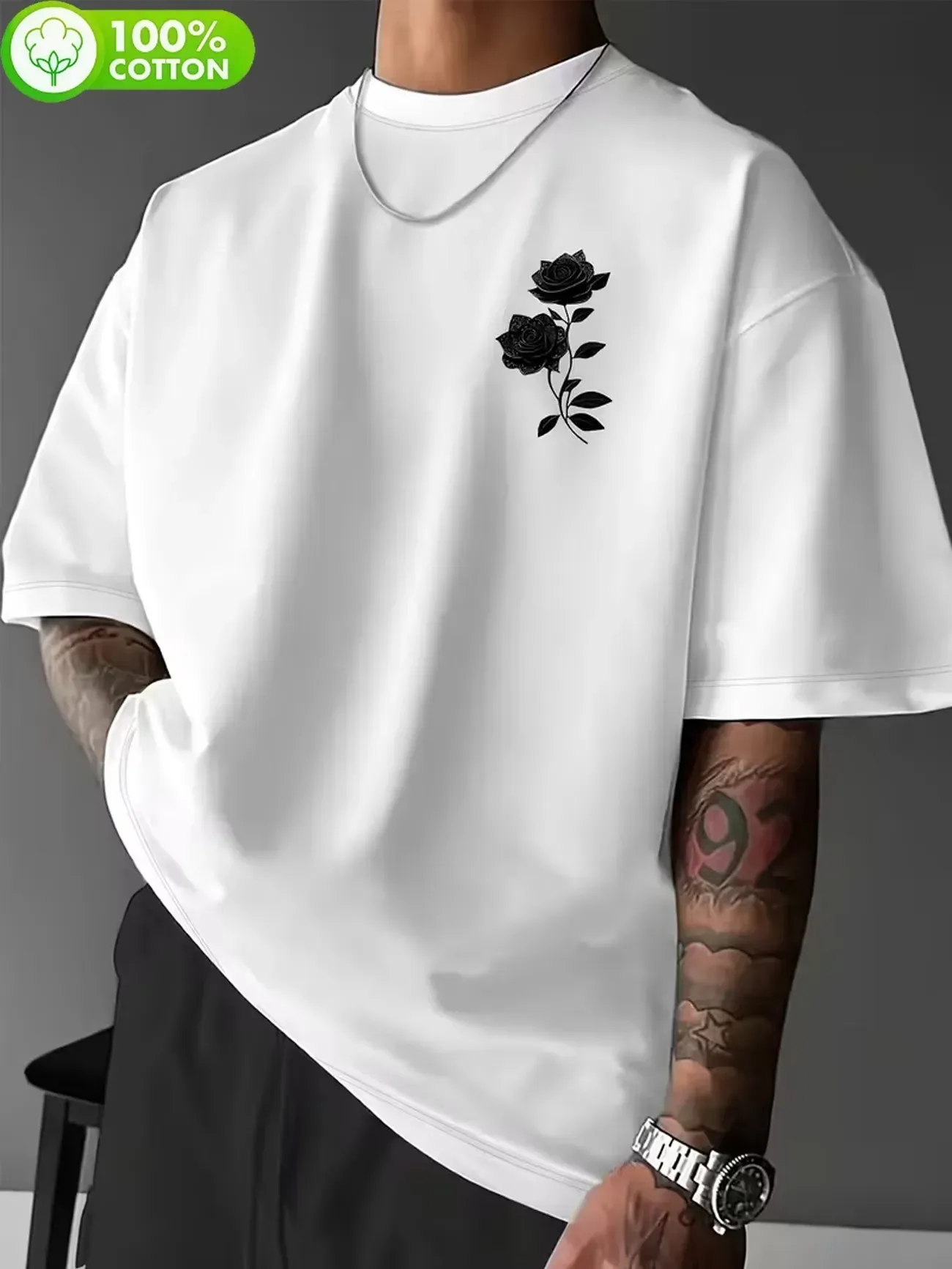 Midnight Rose Tee