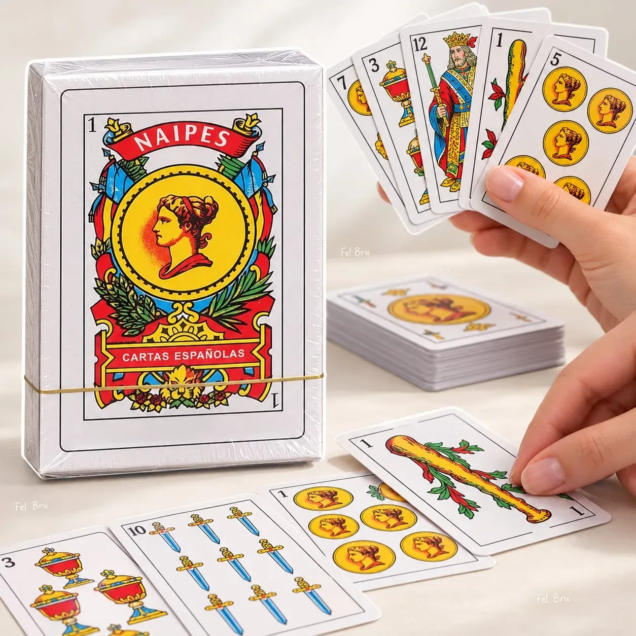 A367 ♠️ *NAIPES CARTAS ESPAÑOLAS*