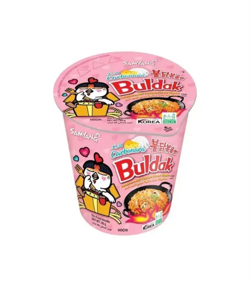 Ramen Buldak Carbonara en Vaso