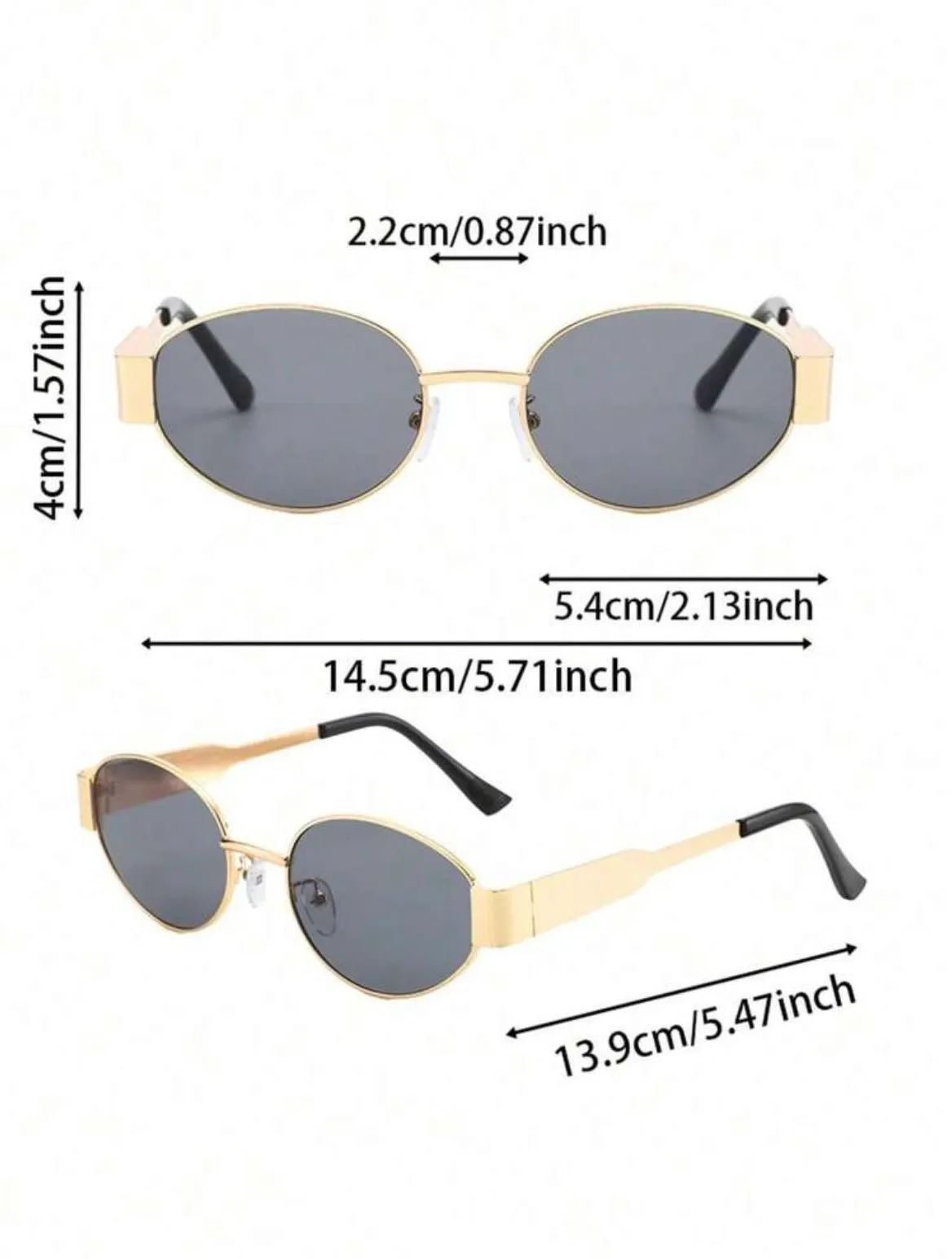 Lentes Bella -Gold black - Image 2