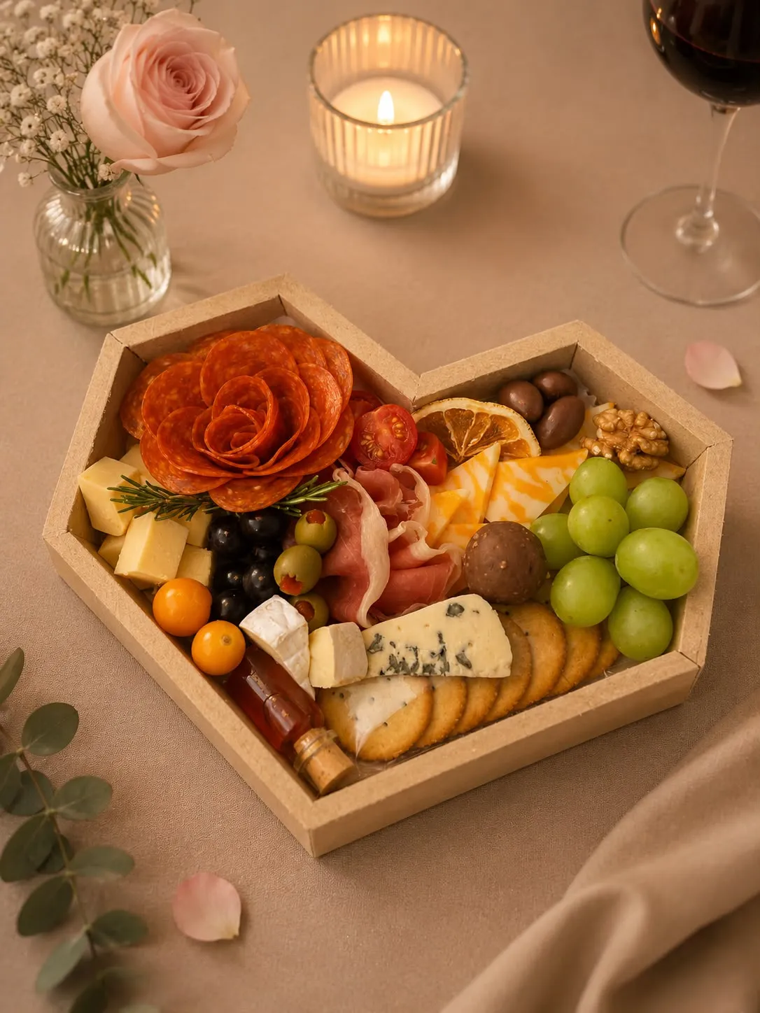 Tabla de quesos corazón amour - Image 2