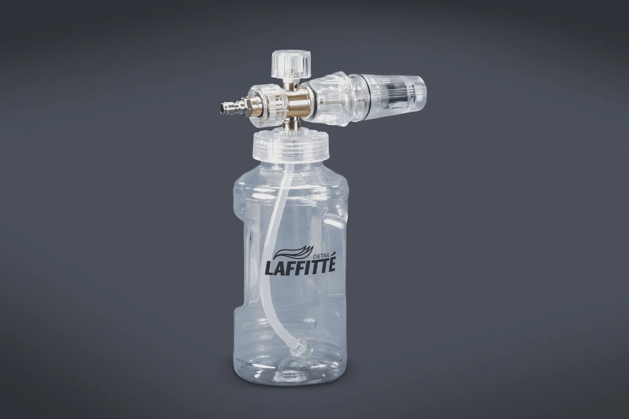 FOAM LANCE TRANSPARENTE CONECTOR COBRE LAFFITTÉ