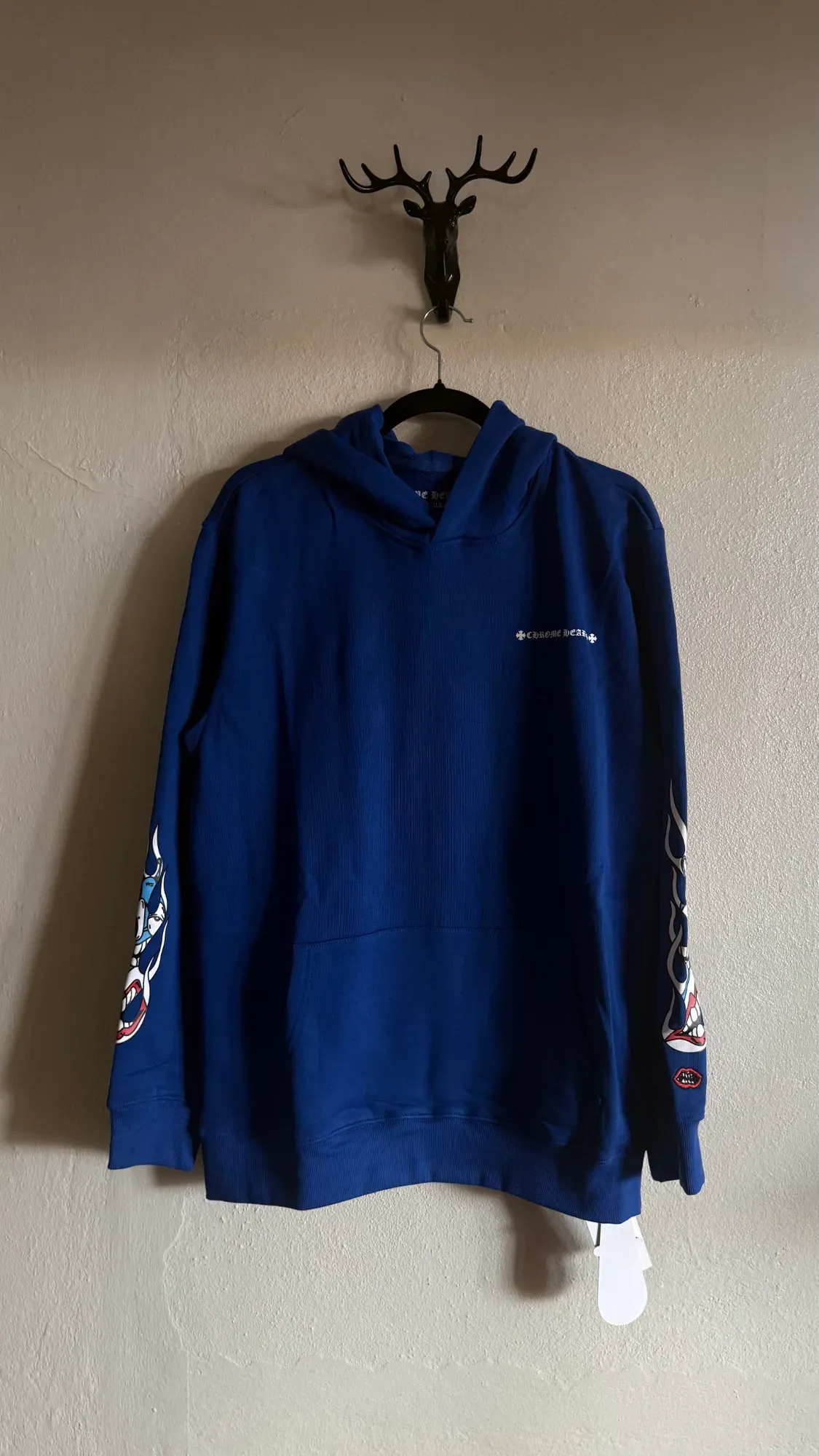 Matty-Boy Chrome hearts hoodie Azul