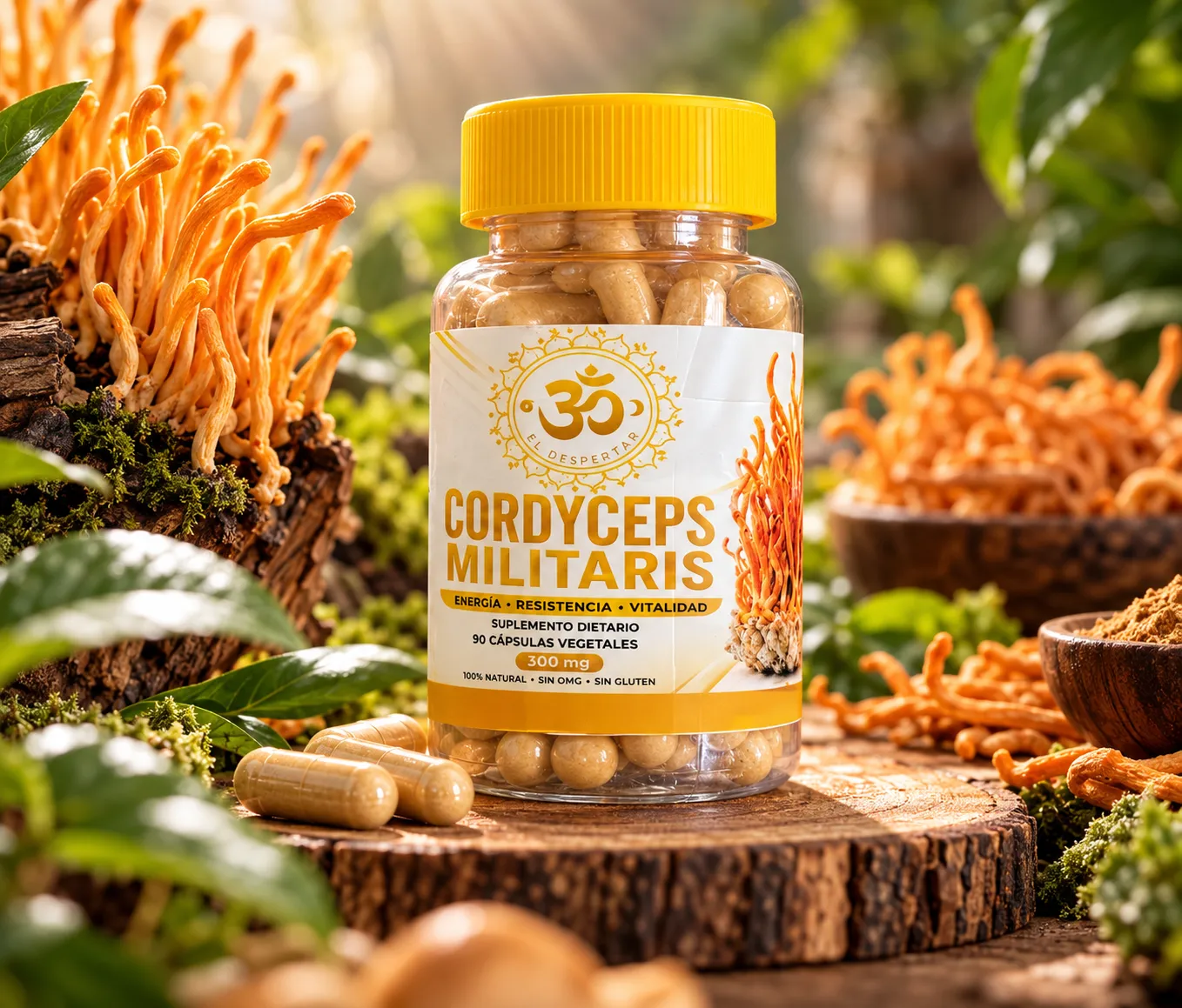 Cordyceps Militaris 300 mg – 90 