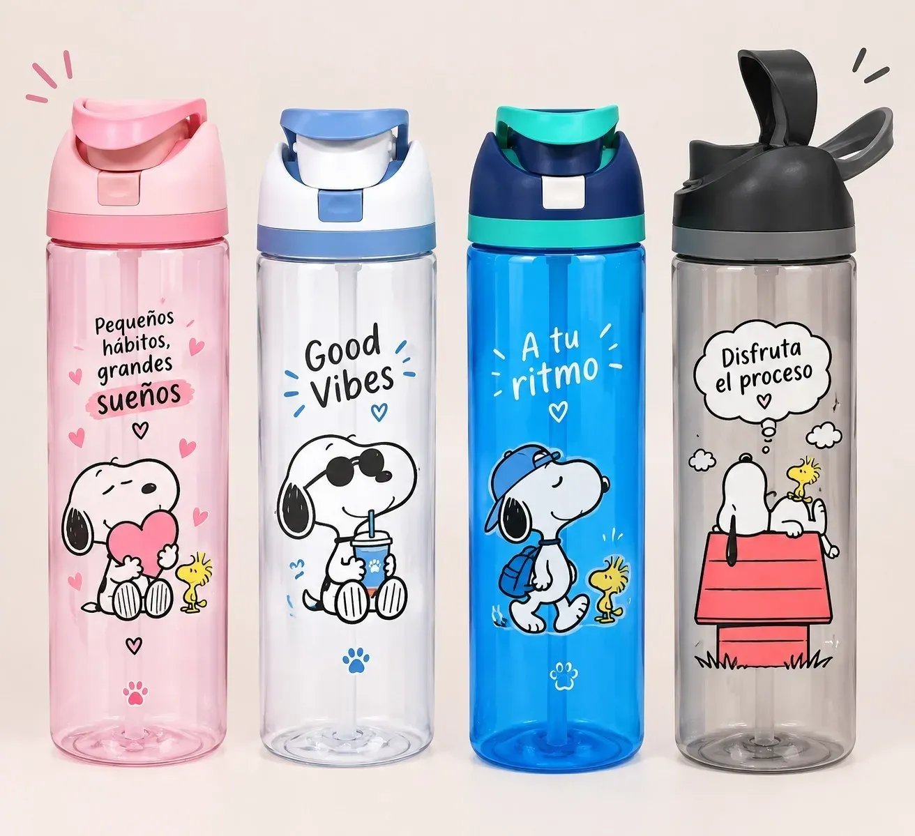 Botilito plástico Snooopy 850 ml