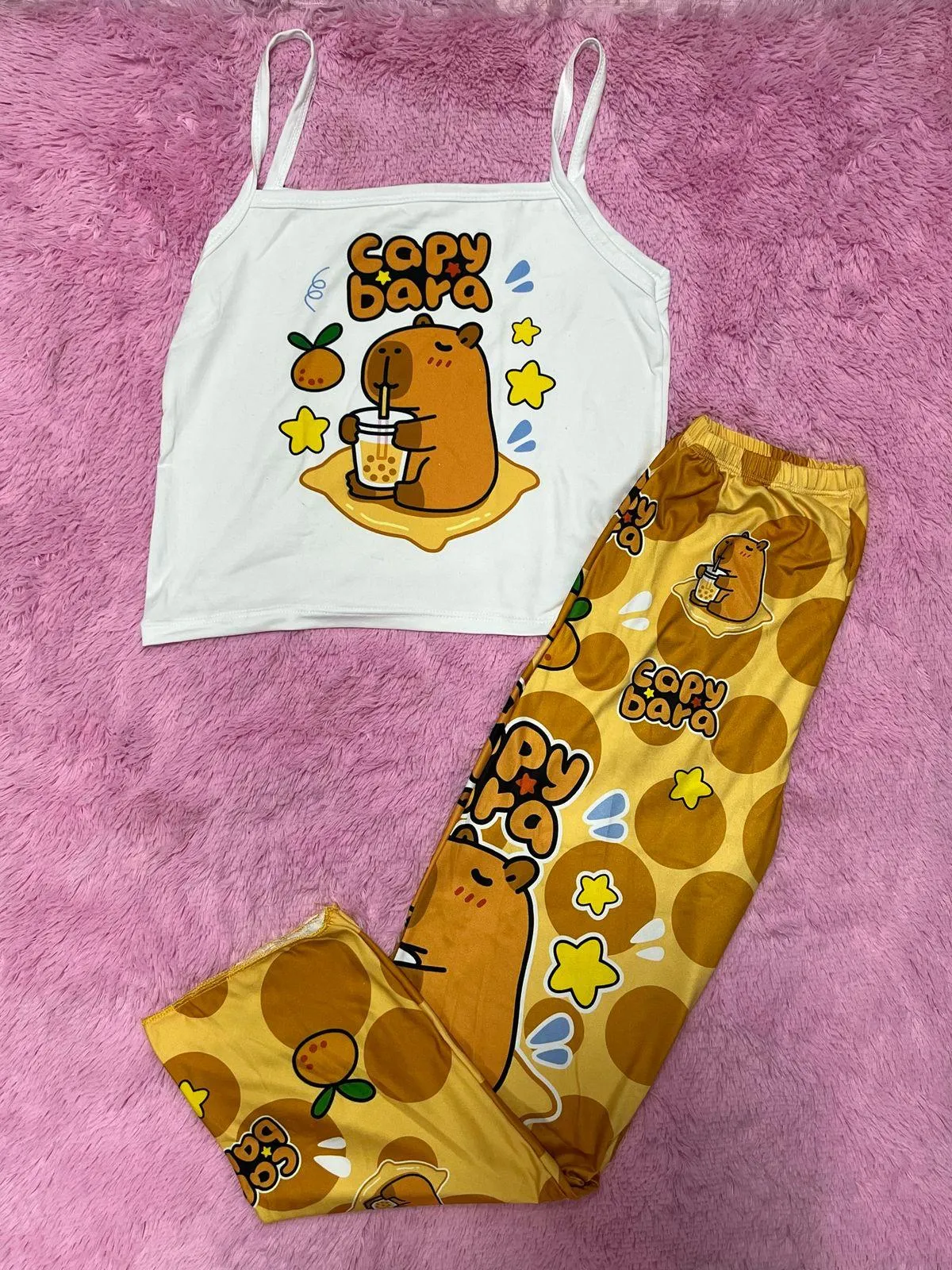 Pijama tiras dama