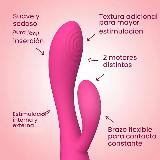 Vibrador sexual tipo conejo - Image 7