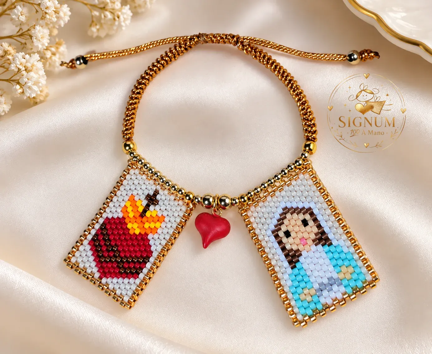 Pulsera ajustable escapulario