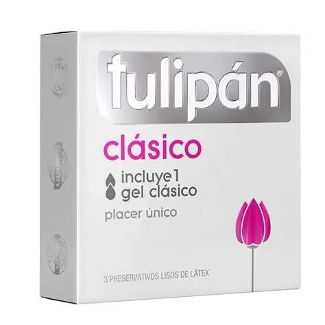 CAJA DE PRESERVATIVOS TULIPAN