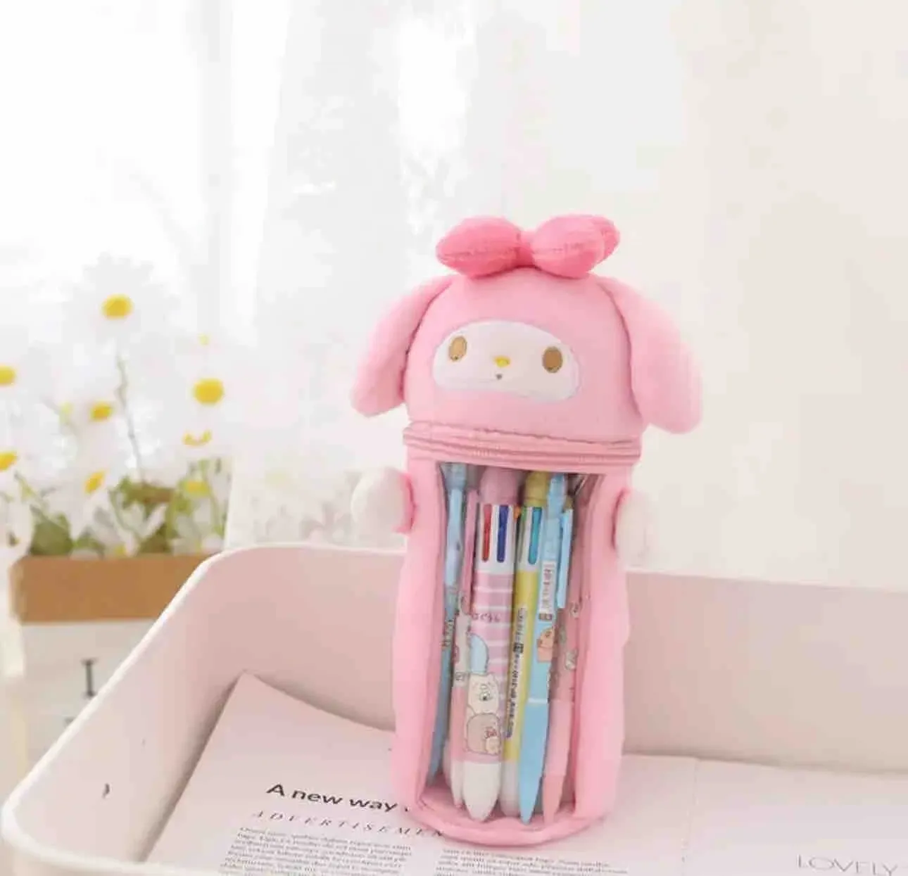 Cartuchera de peluche