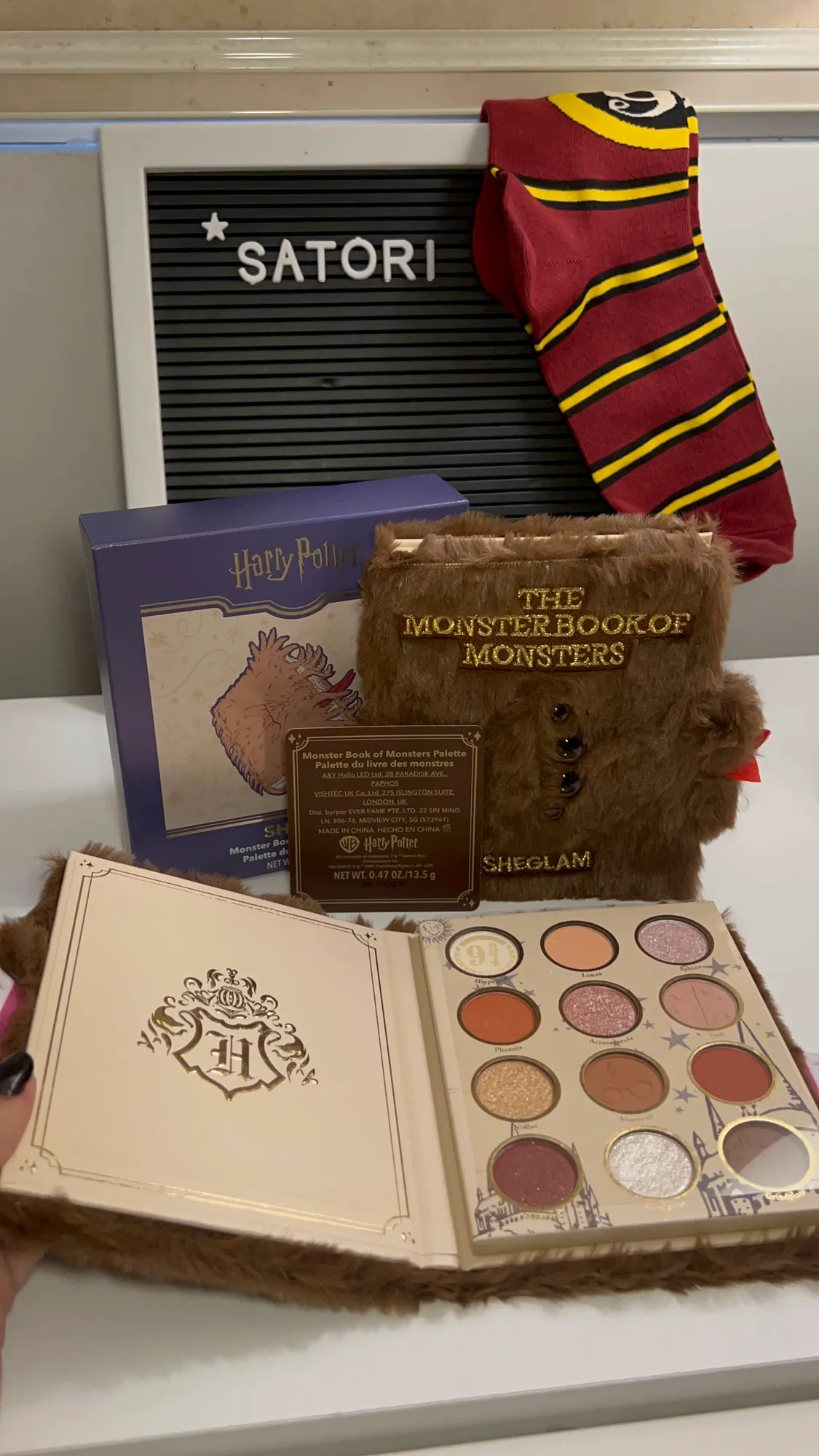 Paleta monster Harry Potter