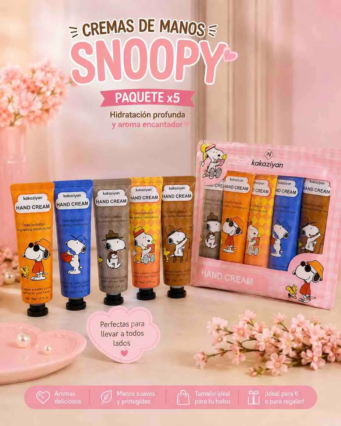Crema para manos Snoopy