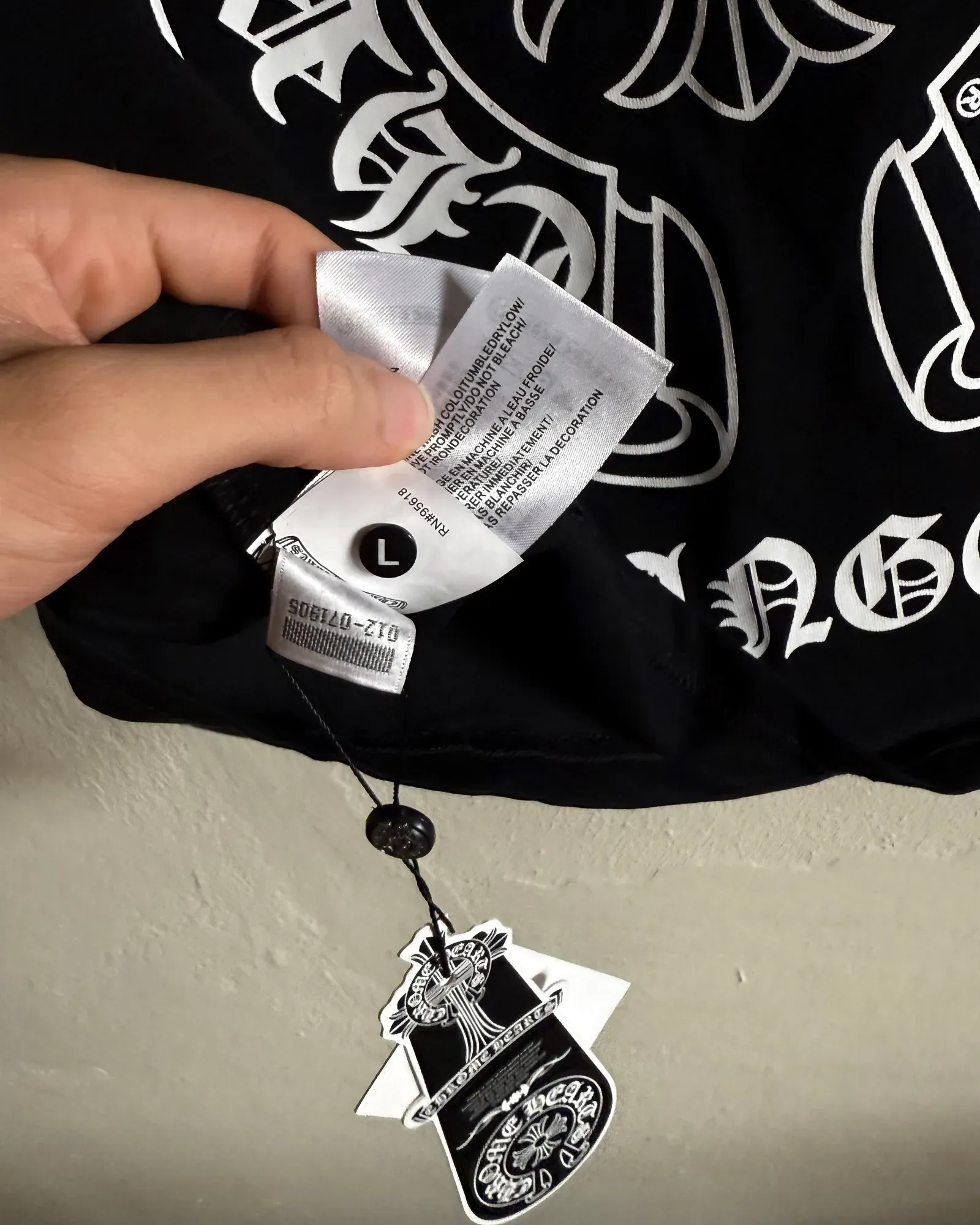 Chrome hearts longsleeve black