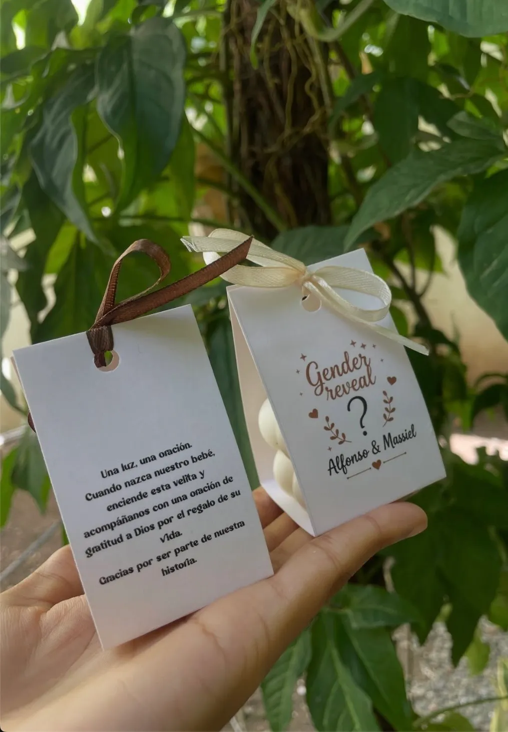 Souvenirs revelación de género 