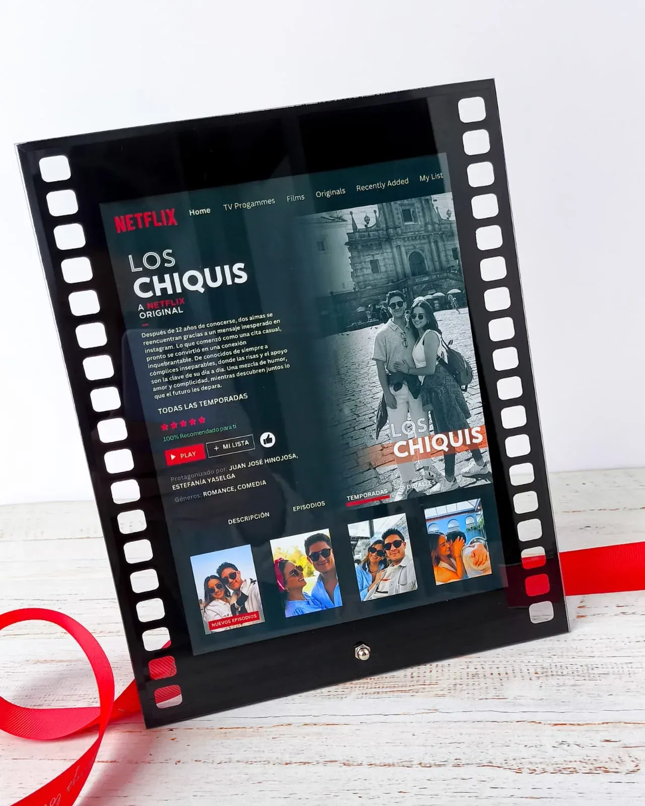 Amor de película - Cuadro Netflix