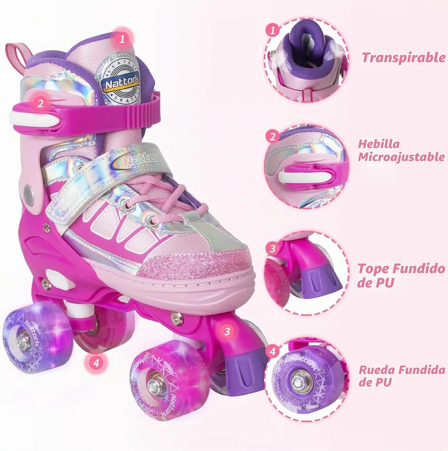 Patines para niñas y adolecentes - Image 3