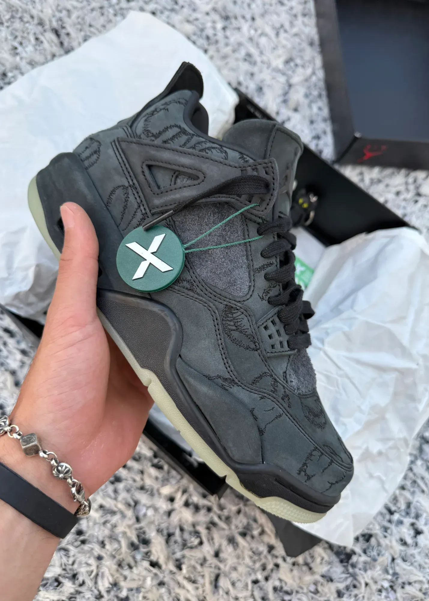 Aj4 Kaw's Negro washed