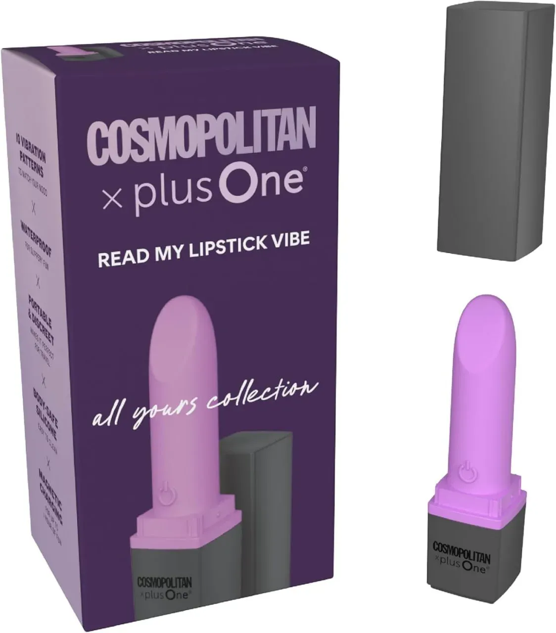 Vibrador tipo lápiz labial