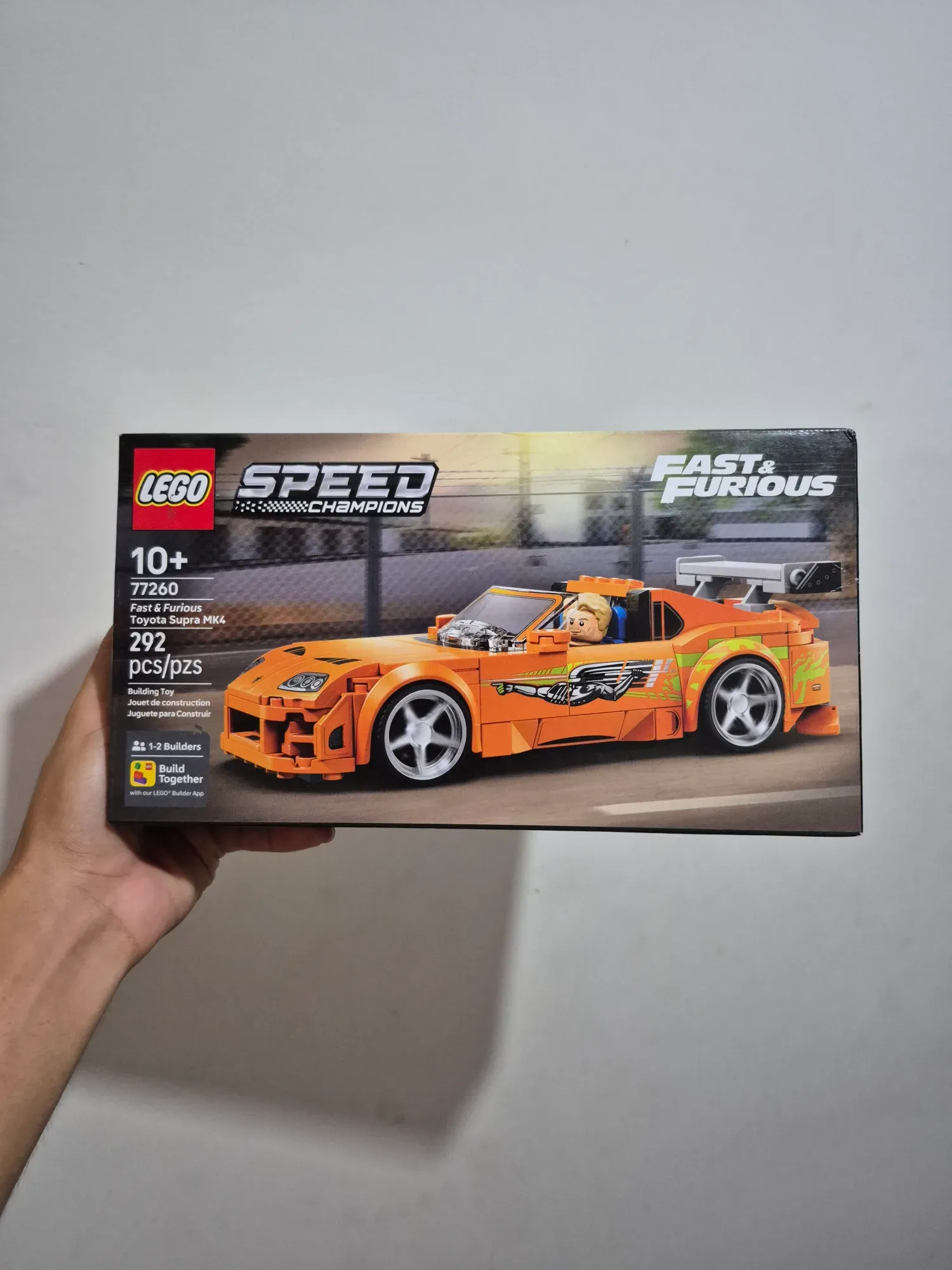 Lego de toyota supra mk4 de rápidos y furiosos 