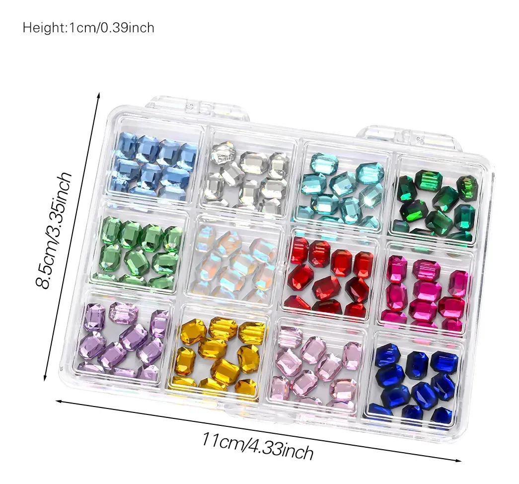 CAJA CRISTAL RECTANGULAR LUCY NAILS - Image 3