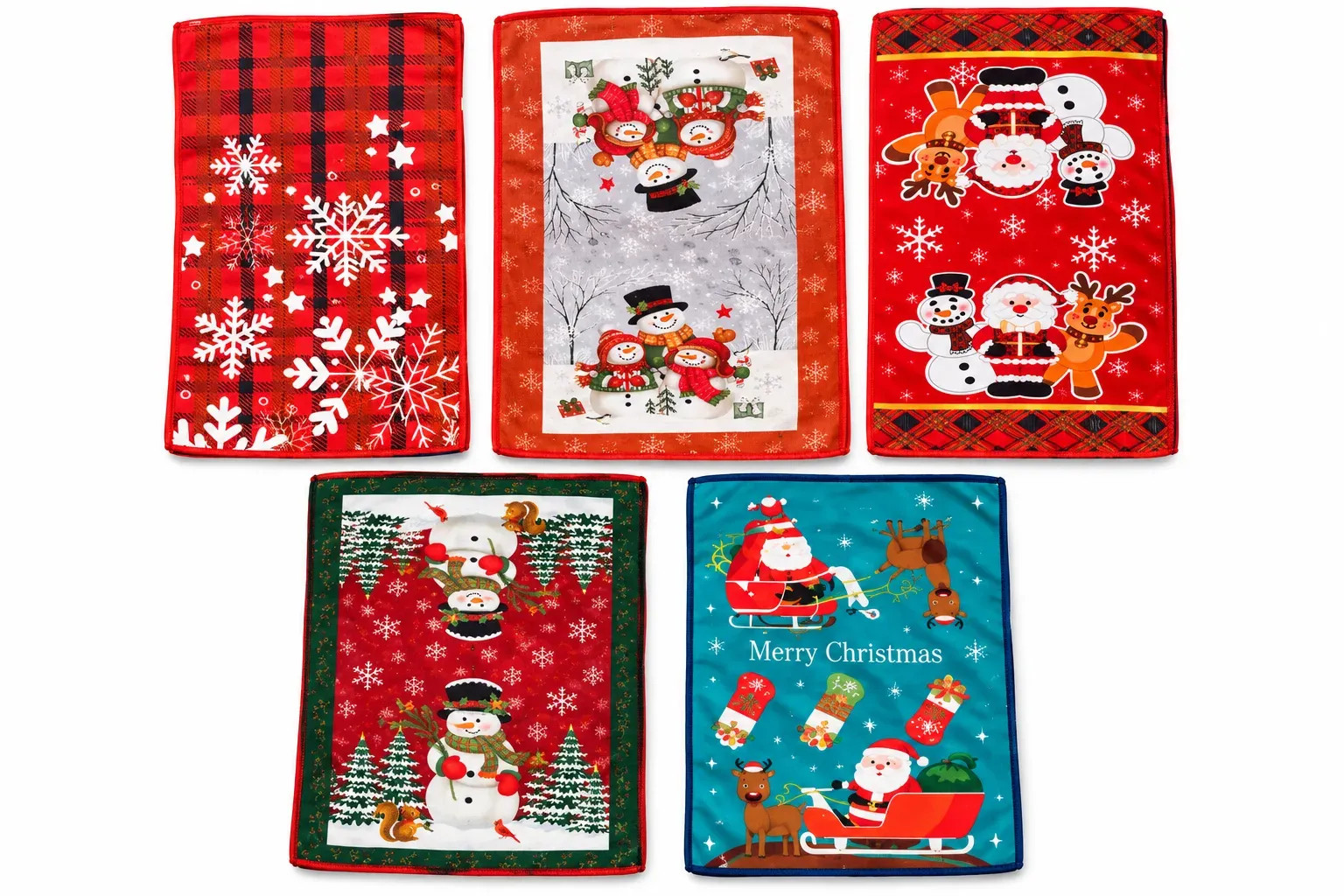 PAÑO DE COCINA NAVIDEÑO VARIEDADES