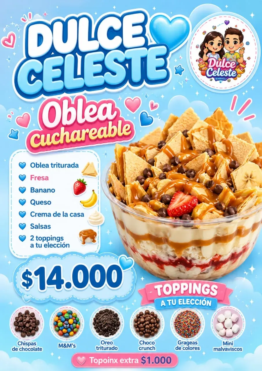 Oblea cuchareable