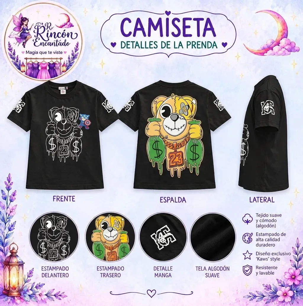 Camiseta de algodón 