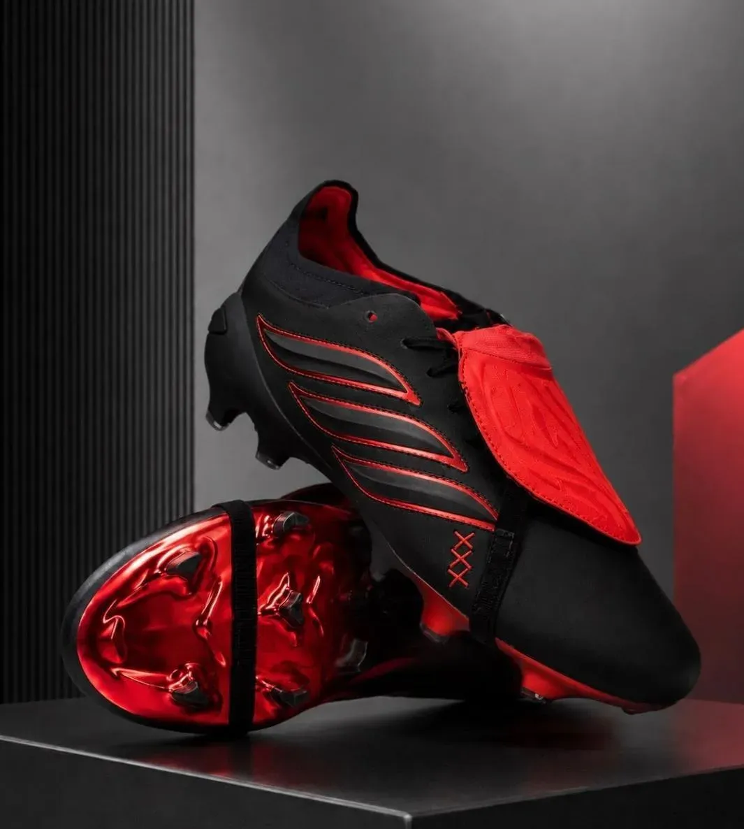 Adidas Predator Elite FT Negro/Rojo