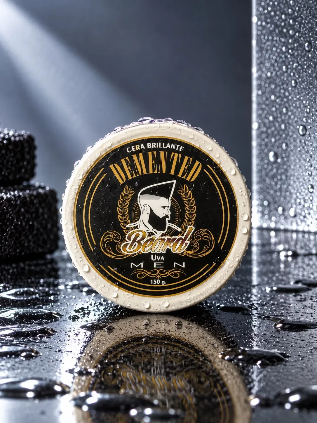 CERA BEARD MEN "POMPADOUR"  BRILLANTE 150 gr