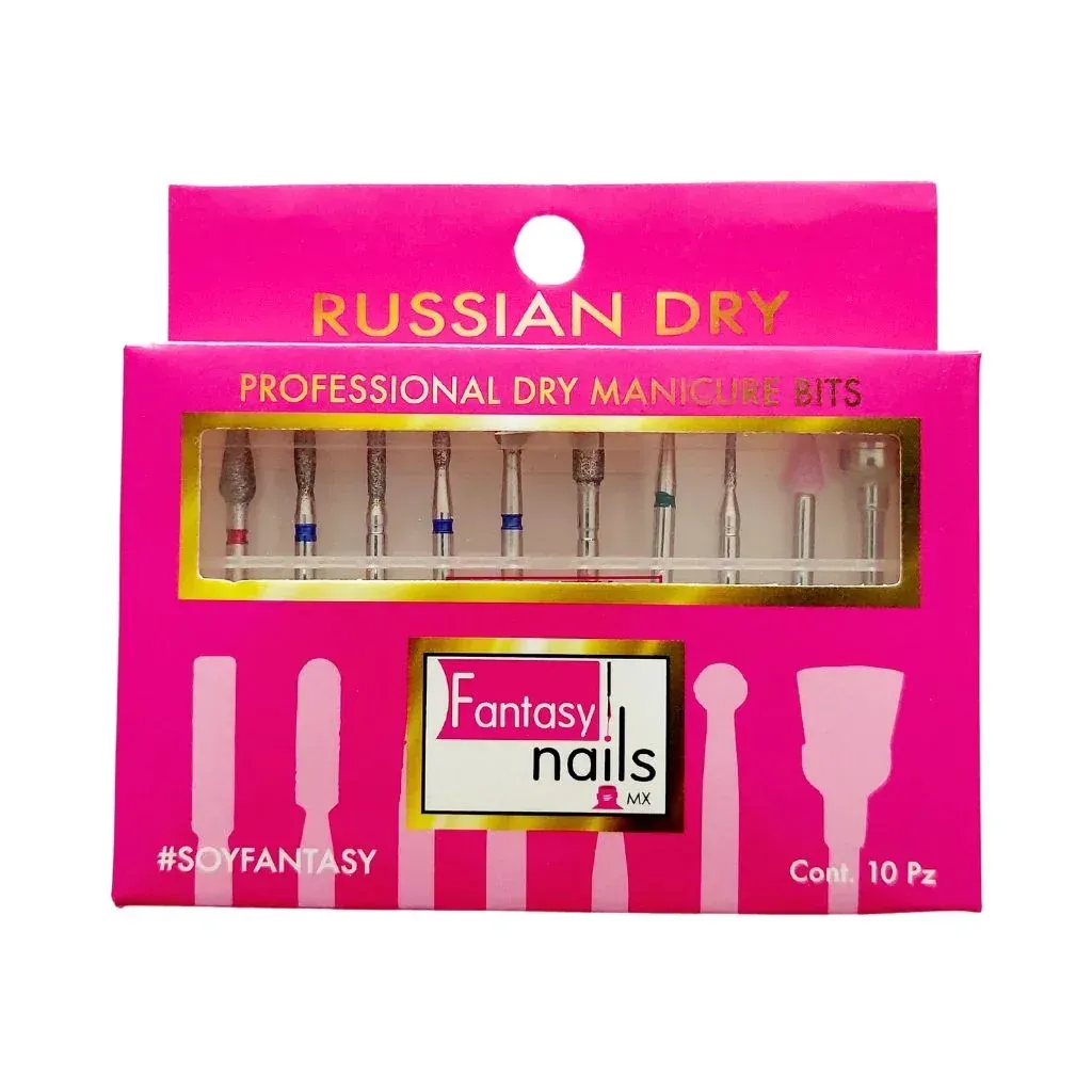  RUSSIAN DRY MANICURE BITS FANTASY NAILS 