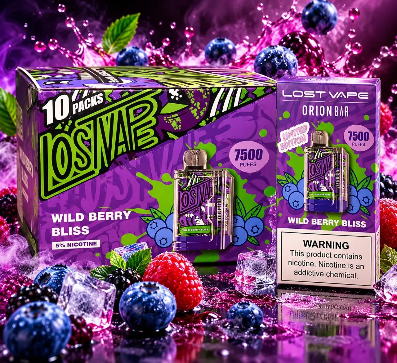 VAPE LOSTVAPE 7.5OO PUFFS