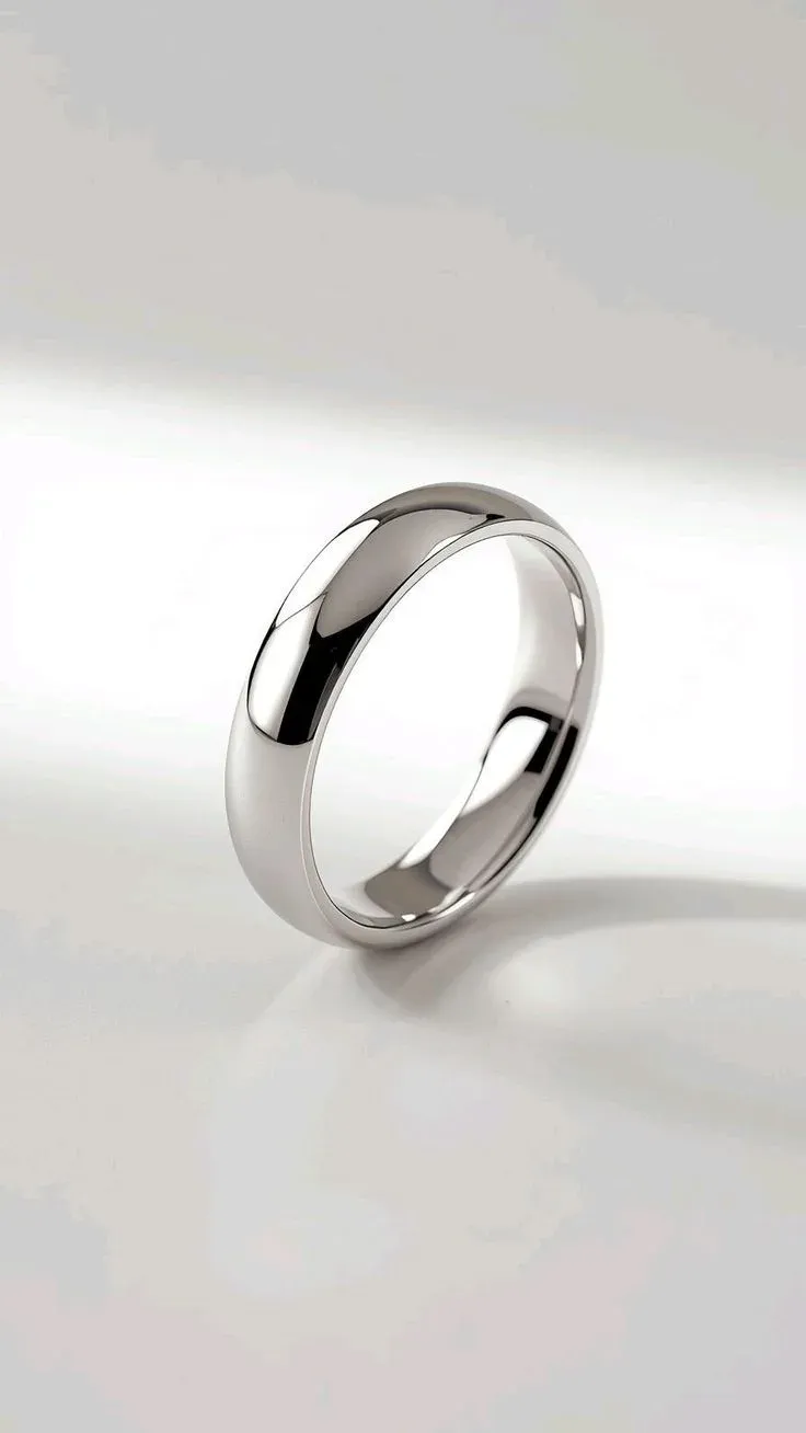 Anillo Liso Plateado - Image 2