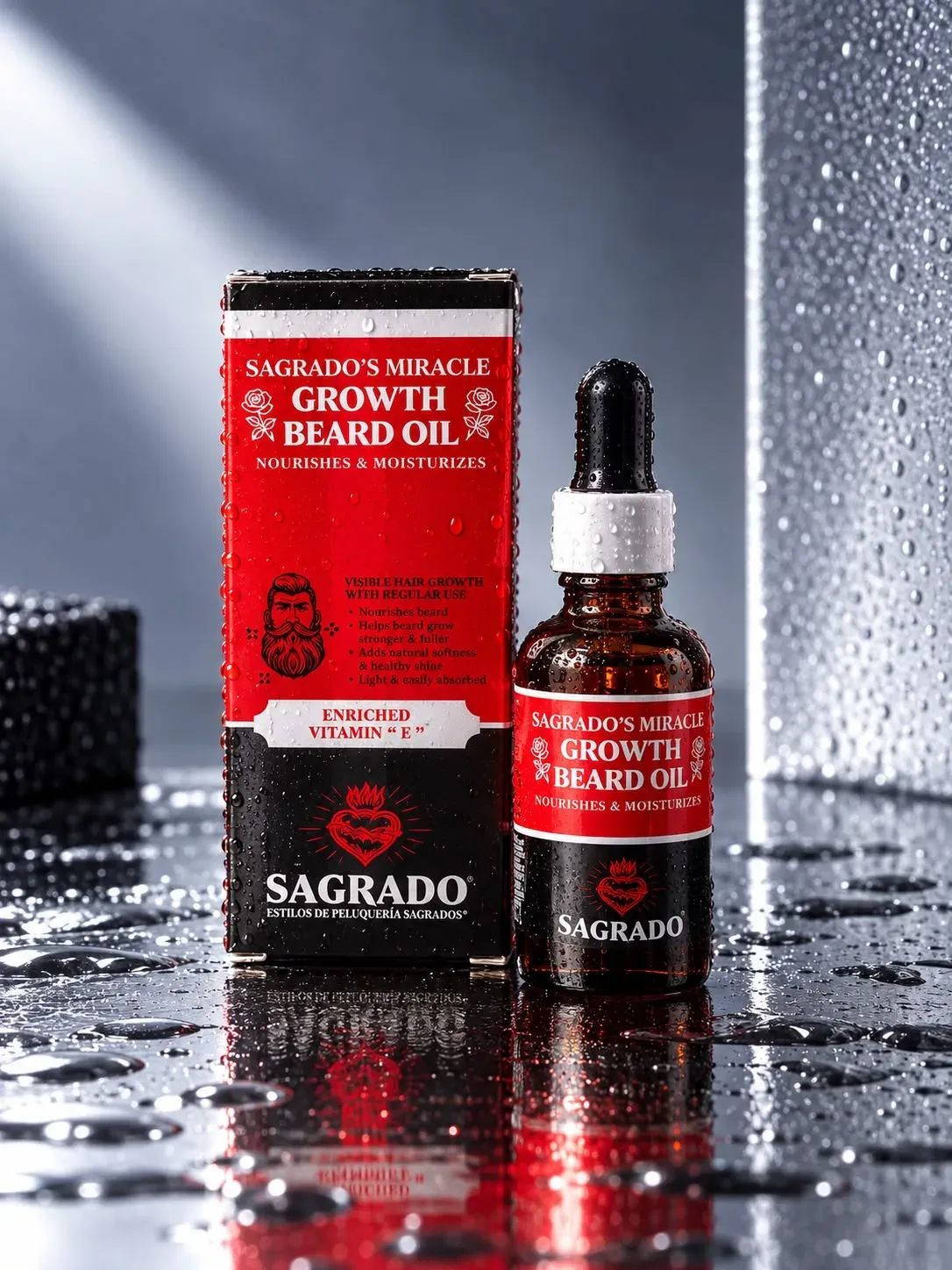 ACEITE PARA BARBA GROWTH "SAGRADO" 