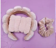 Set Diadema+ Scrunchie+ Pulsos - Image 2