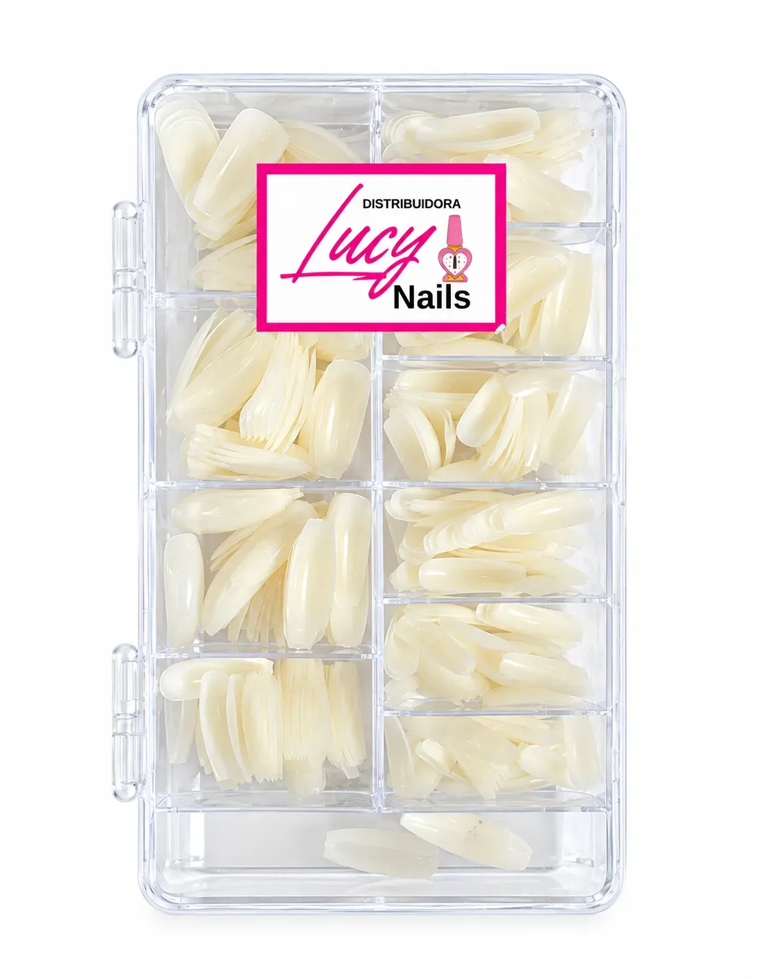 TIP BALLERINA NATURAL SOFT GEL LUCY NAILS