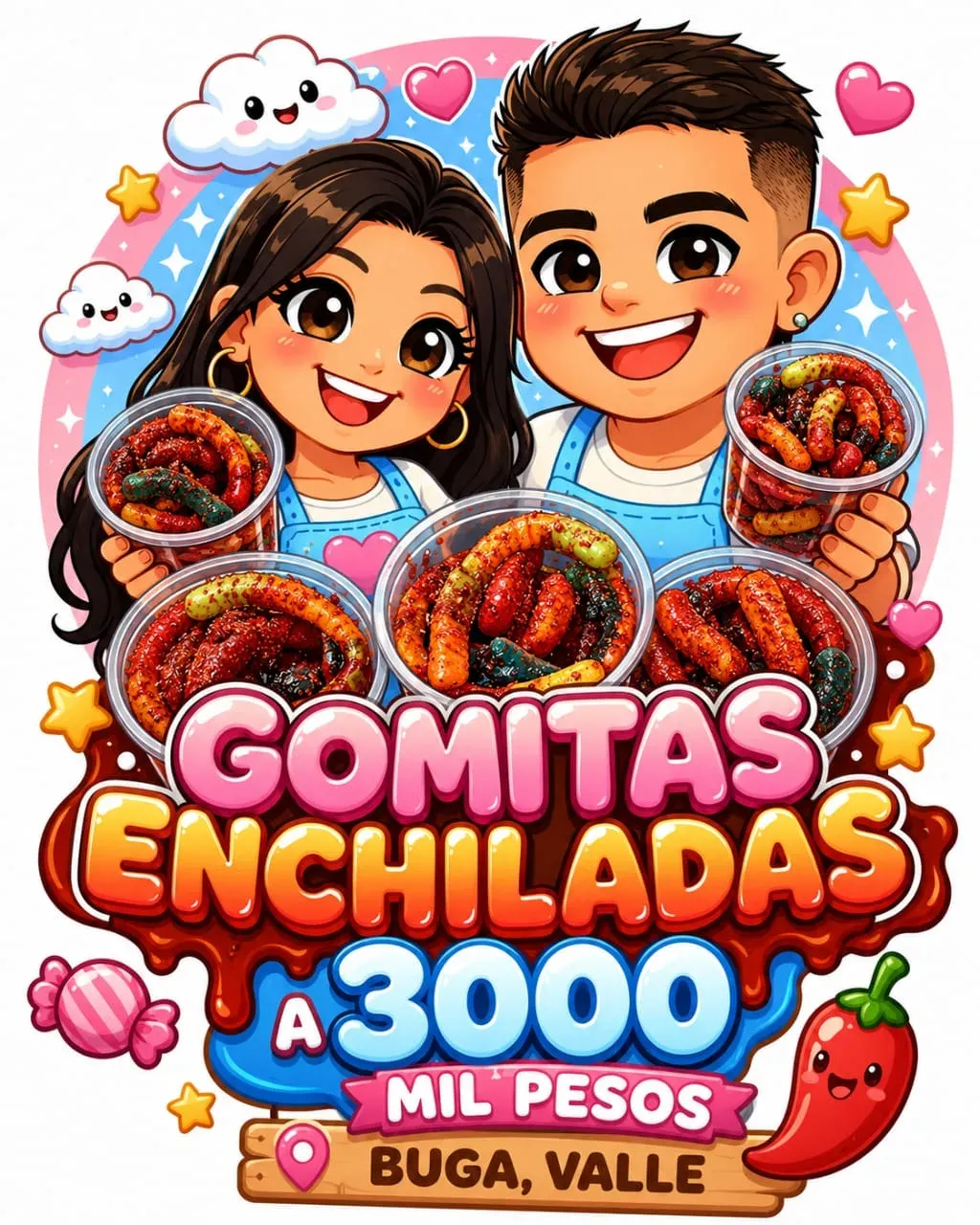 Gomitas enchiladas