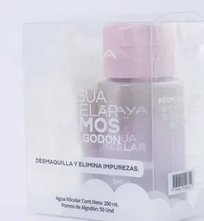 Kit Agua Micelar + Pomos de Algodón Elaya