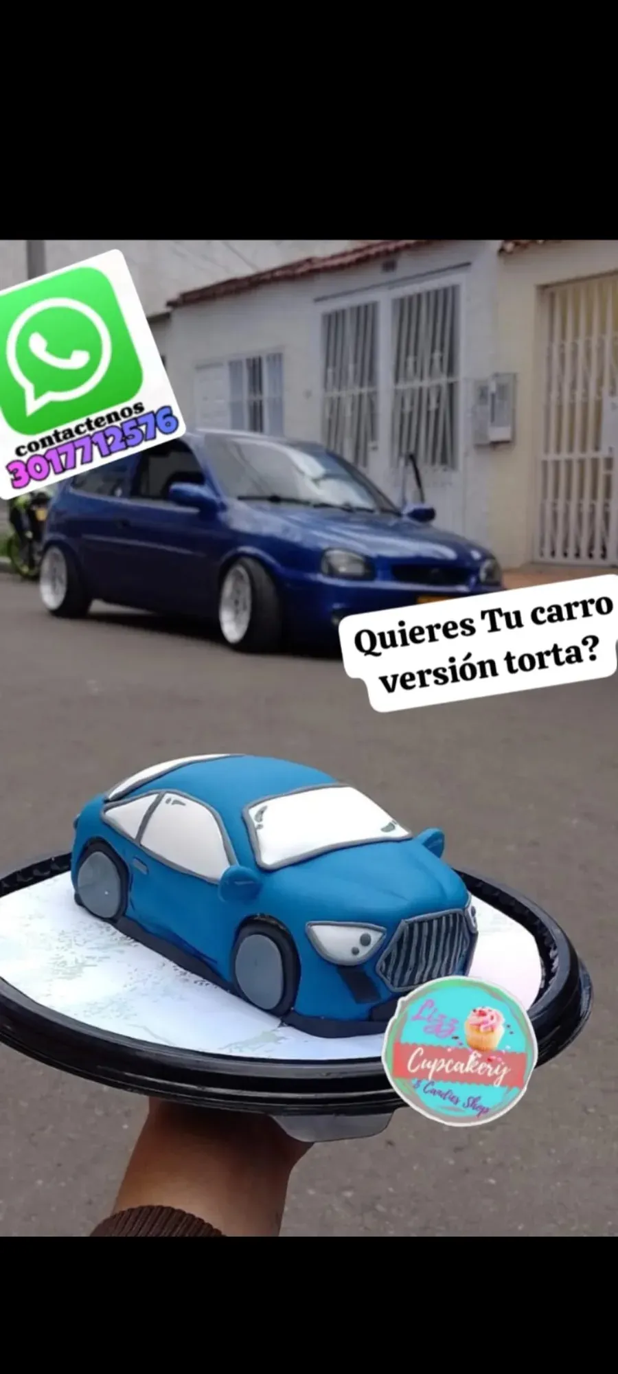 Tortas moldeadas 3D