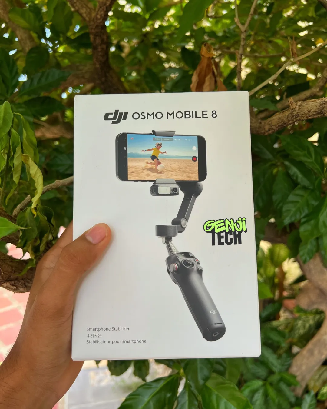 Osmo mobile 8 + módulo de seguimiento