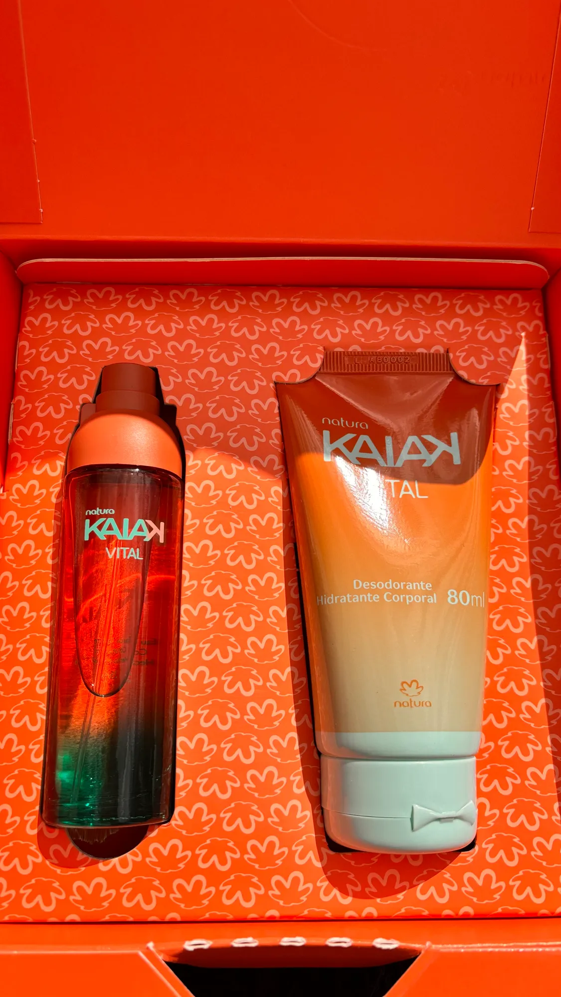 Natura Kaiak Vital — Perfume + Desodorante Hidratante
