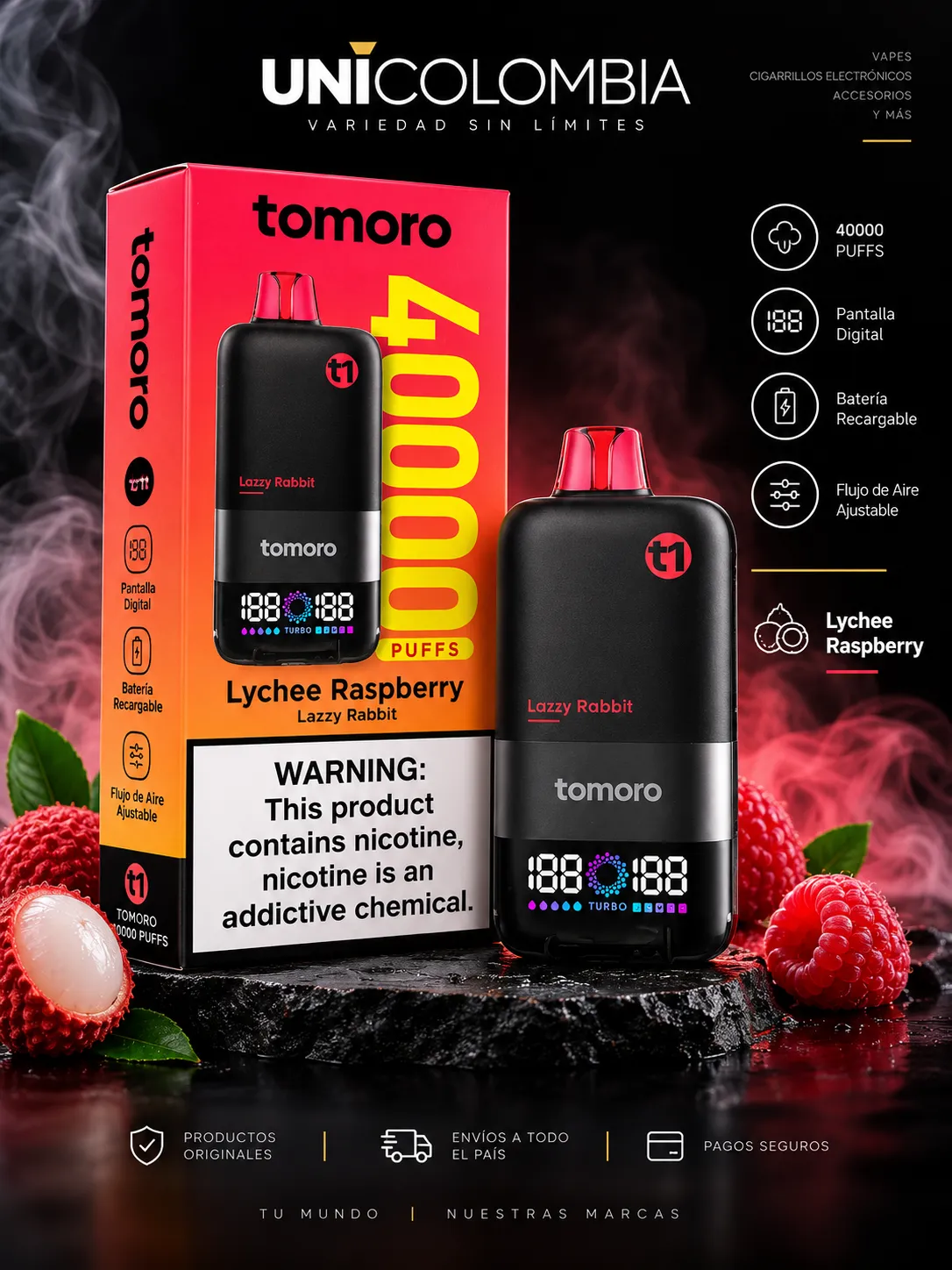 VAPE TOMORO 40K Puffs