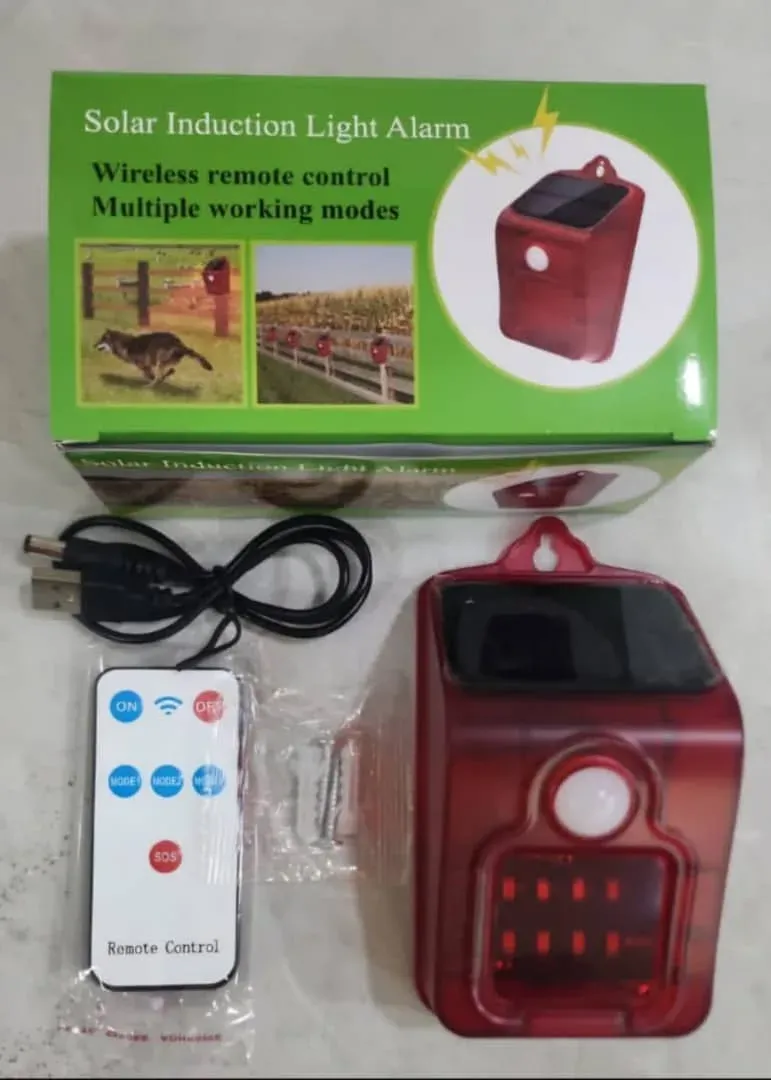 Alarma con panel