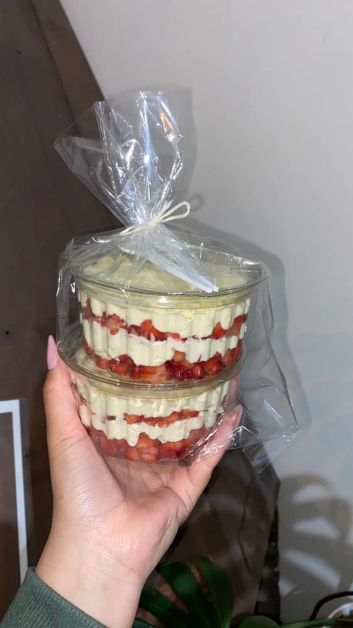 FRUTILLA CON CREMA